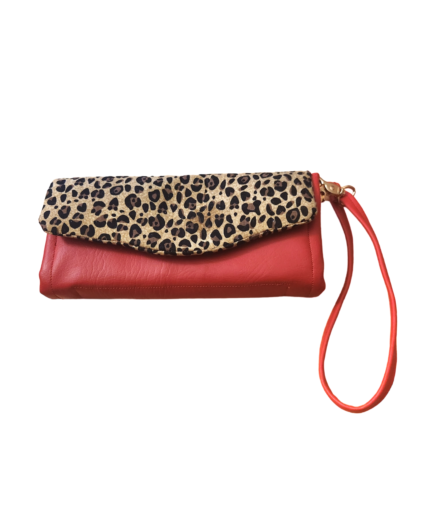 Red Leopard NCW Wallet
