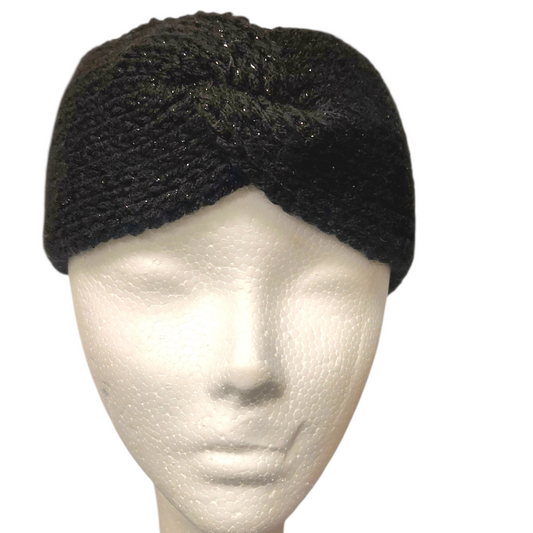 Black Sparkles Headband