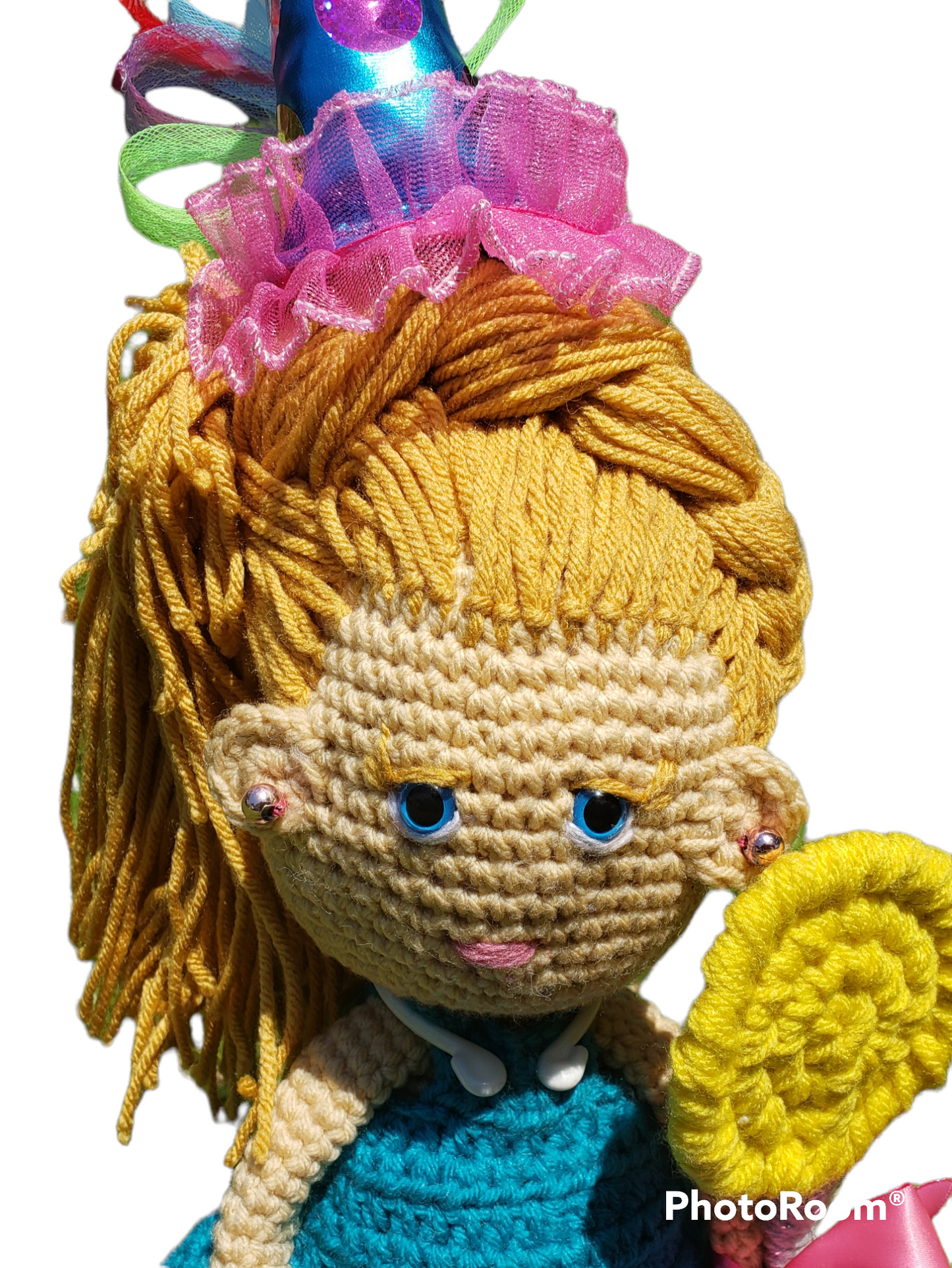 Party Girl Crochet Doll