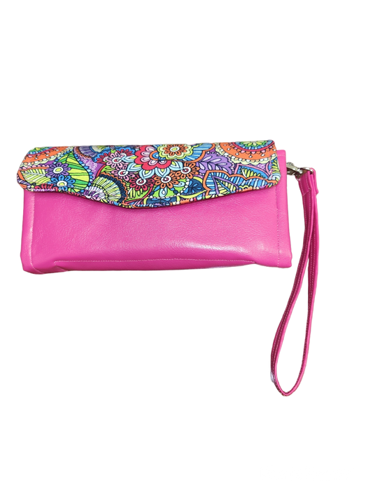 Retro Hot Pink and Purple NCW Wallet