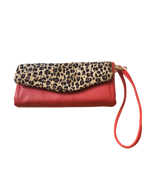 Red Leopard NCW Wallet