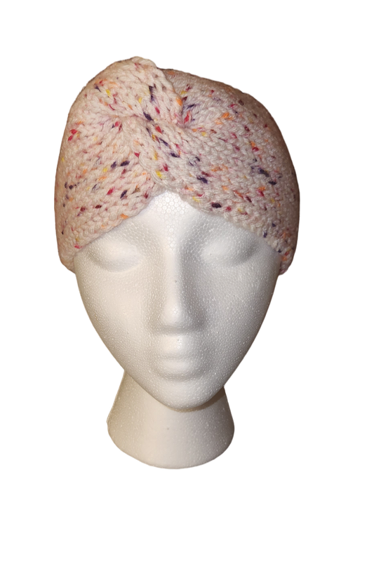 Pinkish Tweed Headband