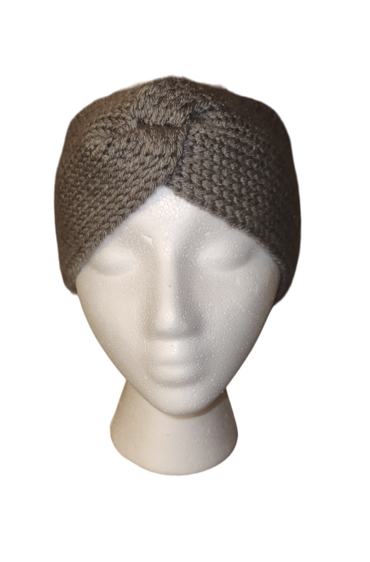 Gray Steal Headband