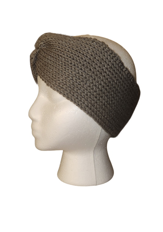 Gray Steal Headband