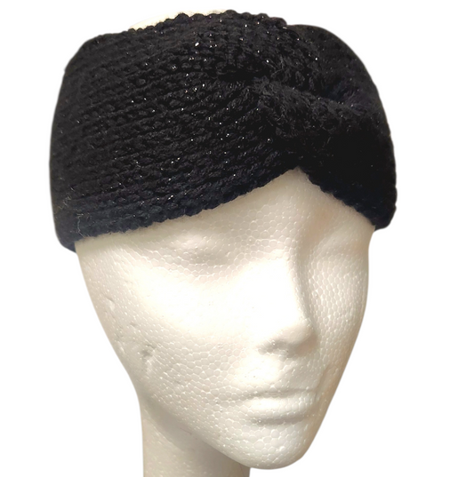 Black Sparkles Headband
