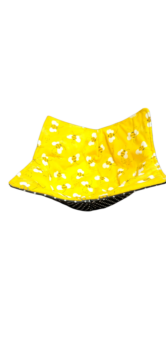 Bees and Polkadots Bowl Cozy