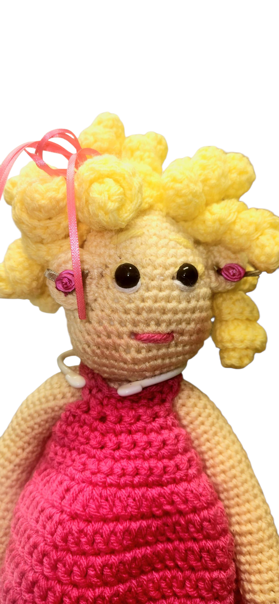 "Hot Pink Two Tier Ruffle" Doll